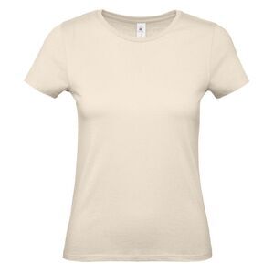 B&C Womens/Ladies E150 T-Shirt / Natural